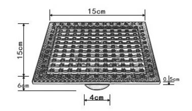 Phễu thu sàn Kanly GCP15E